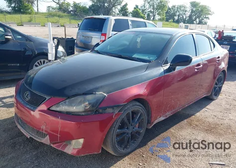 2006 Lexus Is 350 z USA, uszkodzony, nr VIN JTHBE262262000382